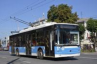 Vinnycia: Bohdan T701.17 #009 z roku 2014, 10.8.2016 Ukrajina, Vinnycia