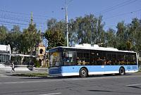 Vinnycia: Bohdan T701.17 #018 z roku 2014, 10.8.2016 Ukrajina, Vinnycia