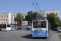 Vinnycia: Bohdan T701.17 #018 z roku 2014, 10.8.2016 Ukrajina, Vinnycia