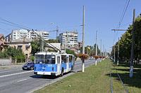 Vinnycia: ZiU-682G #222 z roku 2006, 10.8.2016 Ukrajina, Vinnycia