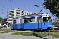 Vinnycia: Be 4/6 Mirage #271 z roku 1966, pôvodne Zürich #1622, 10.8.2016 Ukrajina, Vinnycia
