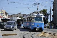 Vinnycia: Be 4/6 Mirage #296 z roku 1966, pôvodne Zürich #1632, 10.8.2016 Ukrajina, Vinnycia