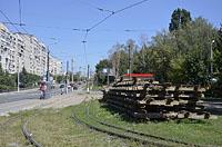 Vinnycia: ulica Pyrohova, Elektromereža, 10.8.2016 Ukrajina, Vinnycia