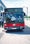 ludia mali moznost si vyskusat riadenie autobusu, elektricky aj metra, areal Ustrednych dielni, Tramwaytag 19.6.2004