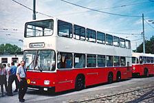 historicky autobus, areal Ustrednych dielni, Tramwaytag 19.6.2004