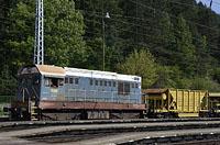 Ružomberok: pracovný vlak ťahaný 721.602, 16.9.2016 Ruzomberok