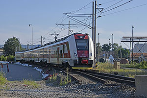 Žilina: 660.810 ZSSK na moste v Budatíne, 8.7.2023 Zilina