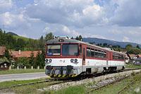 Párnica: bageta 813.021 ZSSK, 18.8.2018 Parnica