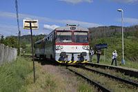 Turzovka: Bageta 813.038 ZSSK, 6.6.2020 Turzovka