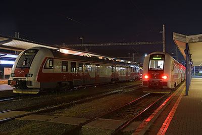 Banská Bystrica: 861.101 a 861.033 ZSSK, 12.11.2022 Banska Bystrica