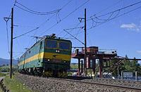 Bešeňová: dvojička 131.089 ZSSK Cargo, 1.8.2020 Besenova