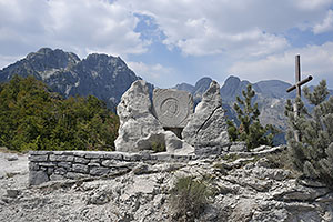 Albánsko: Národný park Theth, cesta SH21, Edith Durham, 15.8.2021 Albansko