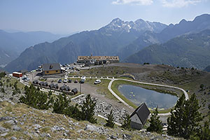 Albánsko: Národný park Theth, cesta SH21, 15.8.2021 Albansko