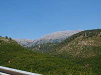 Albánsko: cesta SH8 Sarandë - Vlorë, 23.8.2012 Albansko