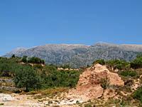 Albánsko: cesta SH8 Sarandë - Vlorë, 23.8.2012 Albansko