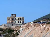 Albánsko: cesta SH8 Sarandë - Vlorë, 23.8.2012 Albansko