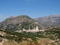 Albánsko: cesta SH8 Sarandë - Vlorë, 23.8.2012 Albansko