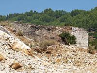 Këlcyrë: hrad, 21.8.2012 Albansko