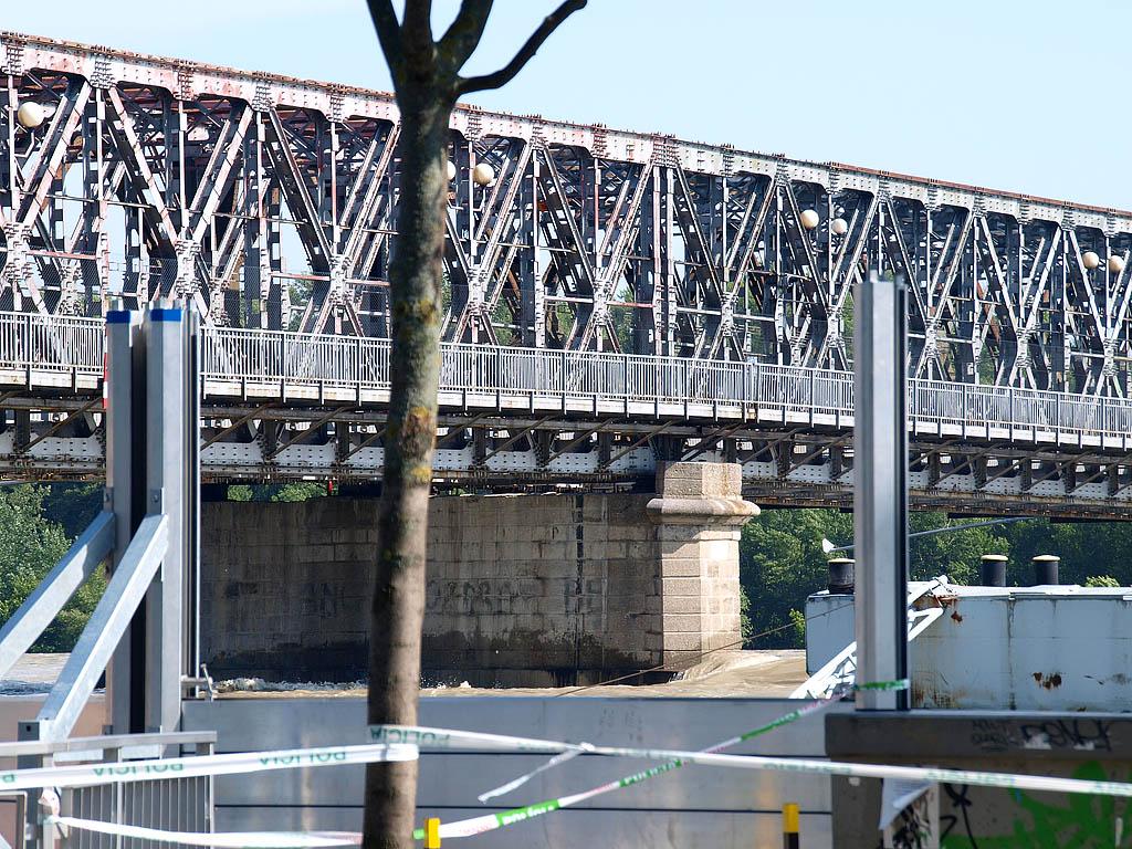 Bratislava: vysoký Dunaj, 7.6.2013 Bratislava