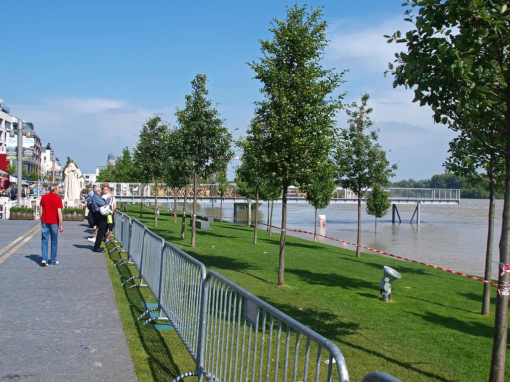 Bratislava: vysoký Dunaj, 7.6.2013 Bratislava