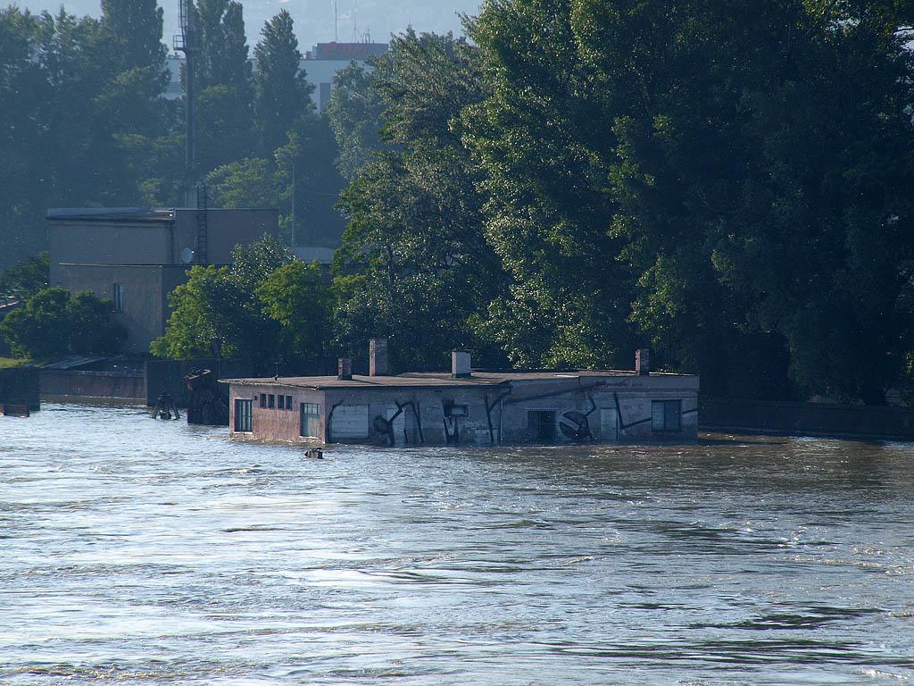 Bratislava: vysoký Dunaj, 7.6.2013 Bratislava