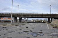 Bratislava: R7 - križovatka s D1 Prievoz (Prístavný most), 3.3.2019 D4 R7