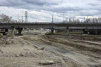 Bratislava: R7 - križovatka s D1 Prievoz (Prístavný most), 3.3.2019 D4 R7