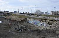 Bratislava: R7 - križovatka s D1 Prievoz (Prístavný most), 3.3.2019 D4 R7