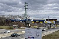 Bratislava: R7 - križovatka s D1 Prievoz (Prístavný most), 3.3.2019 D4 R7
