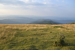 Bulharsko: horské sedlo Beklemeto, Troyanské sedlo, NP Centralen Balkan, 3.8.2023 Bulharsko