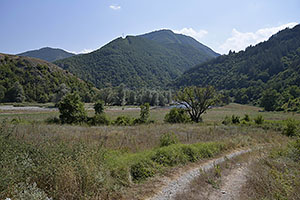Bulharsko: údolie rieky Mesta, 4.8.2023 Bulharsko