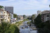 Gabrovo: rieka Jantra, 10.8.2015 Gabrovo