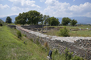 Garmen: vykopávky mesta Nikopolis ad Nestum (na rieke Mesta), 4.8.2023 Garmen