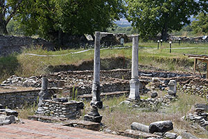 Garmen: vykopávky mesta Nikopolis ad Nestum (na rieke Mesta), 4.8.2023 Garmen