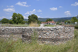Garmen: vykopávky mesta Nikopolis ad Nestum (na rieke Mesta), 4.8.2023 Garmen