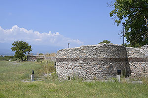 Garmen: vykopávky mesta Nikopolis ad Nestum (na rieke Mesta), 4.8.2023 Garmen