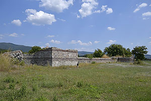Garmen: vykopávky mesta Nikopolis ad Nestum (na rieke Mesta), 4.8.2023 Garmen