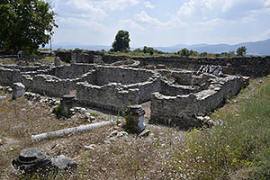 Garmen: vykopávky mesta Nikopolis ad Nestum (na rieke Mesta), 4.8.2023 Garmen