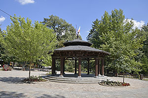 Goce Delčev: gradski park, 4.8.2023 Goce Delcev