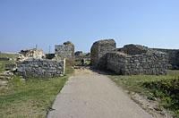 Kaliakra: pevnosť Kaliakra, 5.8.2017 Kaliakra