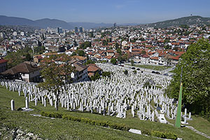 Sarajevo: Šehidsko groblje Kovači, 28.4.2024 Sarajevo