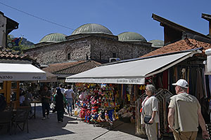 Sarajevo: Baščaršija, Brusa Bezistan, 28.4.2024 Sarajevo