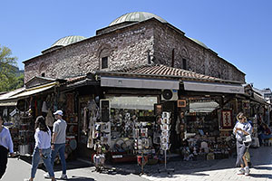 Sarajevo: Baščaršija, Brusa Bezistan, 28.4.2024 Sarajevo