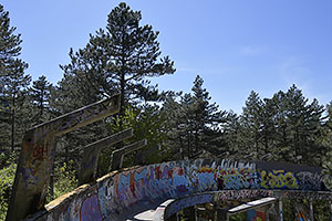 Sarajevo: bobová dráha, zimné olympijské hry 1984, 28.4.2024 Sarajevo