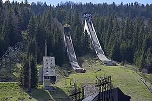 Sarajevo: Olimpijske skakaonice Igman, 28.4.2024 Sarajevo