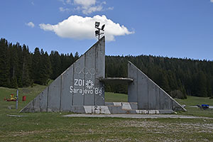 Sarajevo: Olimpijske skakaonice Igman, 28.4.2024 Sarajevo