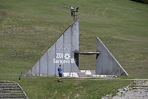 Sarajevo: Olimpijske skakaonice Igman, 28.4.2024 Sarajevo