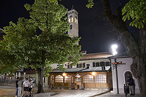 Sarajevo: Baščaršija, Sahat-kula, 28.4.2024 Sarajevo