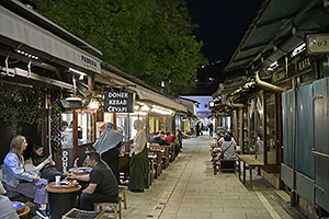 Sarajevo: Baščaršija, 28.4.2024 Sarajevo