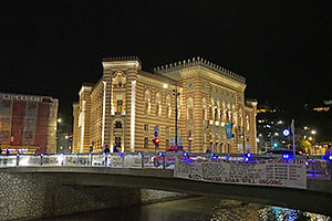 Sarajevo: Gradska vijećnica, 28.4.2024 Sarajevo